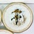 Brown 1980 Vintage Arts & Crafts English Bone China Water Fowl Birds Dinner Plates -Set of 8, Thanksgiving For Sale - Image 8 of 18
