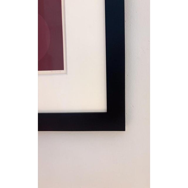Dordevic Miodrag, Abstract Pink Screen Print 56/75, 1970, Paint For Sale - Image 4 of 6