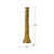 2020s Handcrafted Tamegroute Glazed Ceramic Candlestick | One-of-a-Kind Moroccan Pottery For Sale - Image 5 of 5