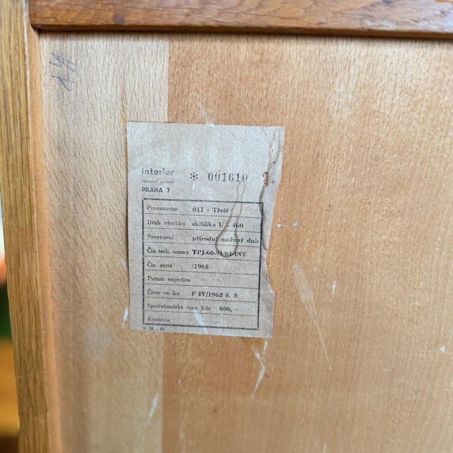 U460 Sideboard with Colored Drawers by Jiří Jiroutek for Interier Praha, 1965 For Sale - Image 16 of 17