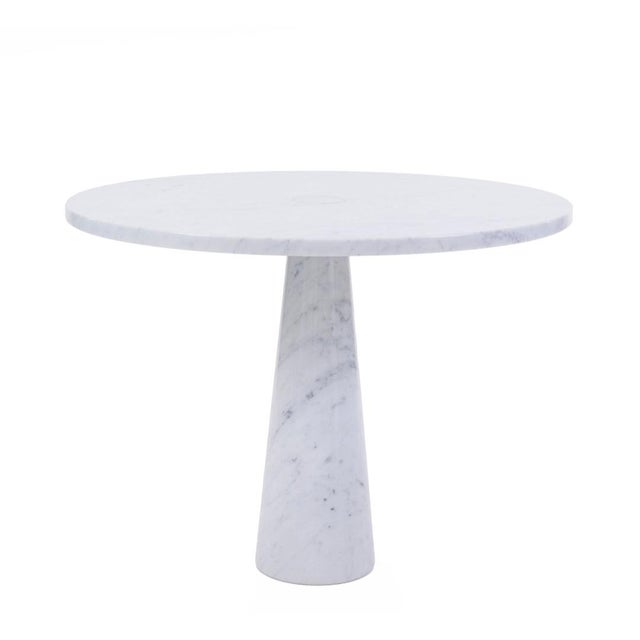 White Marble Eros Table by Angelo Mangiarotti for Skipper, 1990s For Sale - Image 9 of 18
