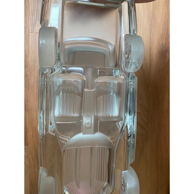 Vintage Daum France Crystal Mercedes Sl 500 Car Figurine For Sale - Image 16 of 18