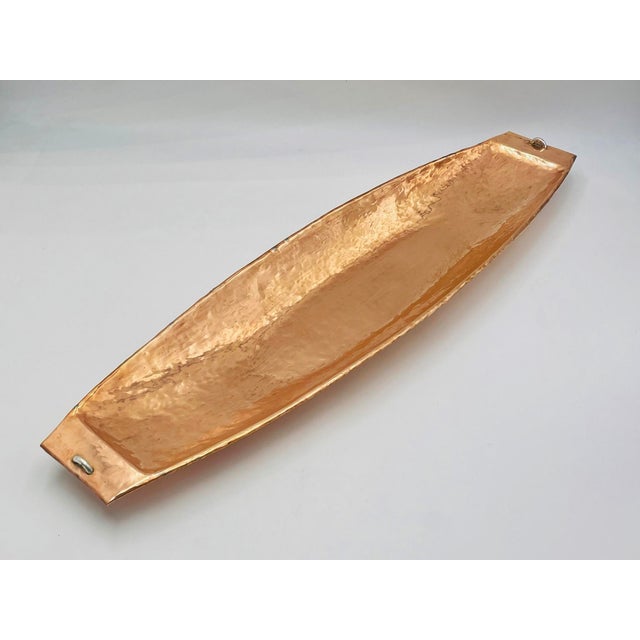 1980s Large Center/Serving Bowl by Emilia Castillo, Mexican Modernism Silversmith For Sale - Image 9 of 18