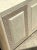 Late 20th Century Vintage Washed Pencil Reed Credenza With Travertine Top For Sale - Image 5 of 12