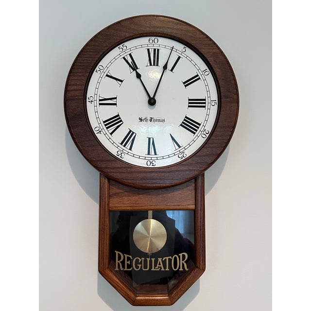 1970s 1970s Seth Thomas Grandfather Clock For Sale - Image 5 of 6