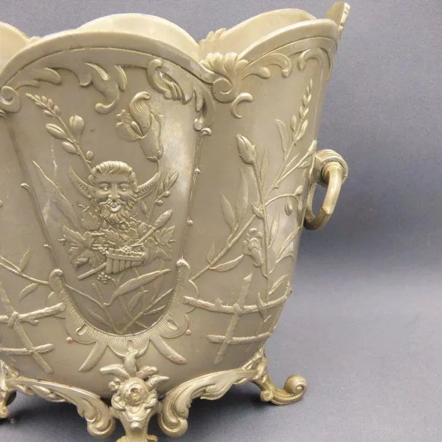 Antique Sparkling Wine Bucket from Gerhardi & Co., 1880 - 1900s For Sale - Image 4 of 12