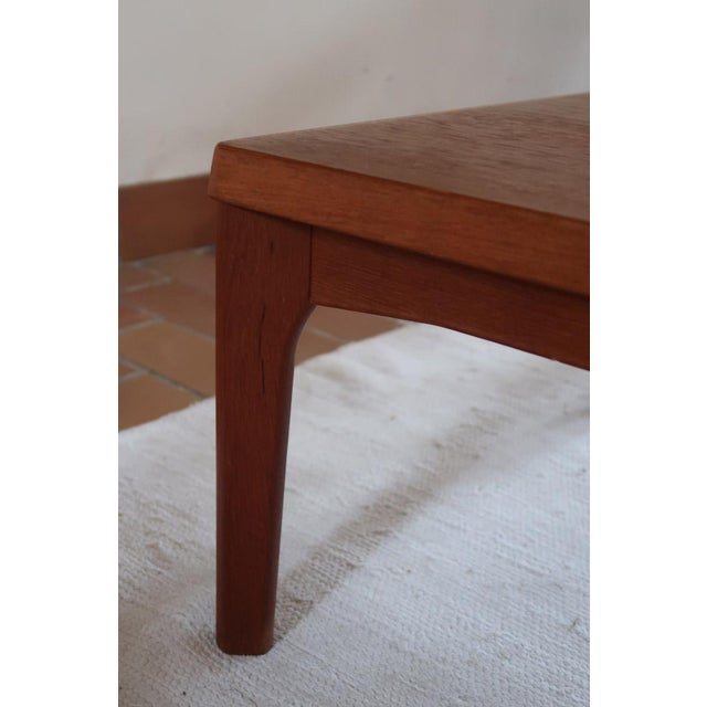 Teak Coffee Table by Henning Kjærnulf for Vejle Møbelfabrik, Denmark, 1960s For Sale - Image 4 of 10