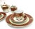 Terra Cotta Vintage Ishihara 8 Piece Porcelain Tea Set Occupied Japan For Sale - Image 8 of 13