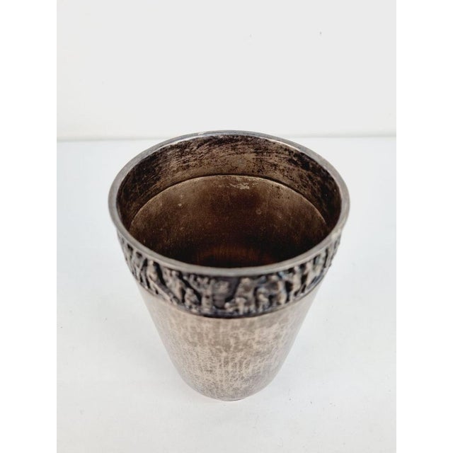 1930s Silver-Plated Decorative Cup by Margit Tevan, 1930s For Sale - Image 5 of 8