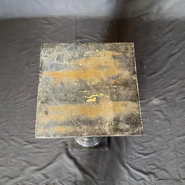 Italian Neoclassical Marble Columns or Pedestal For Sale In Portland, ME - Image 6 of 12