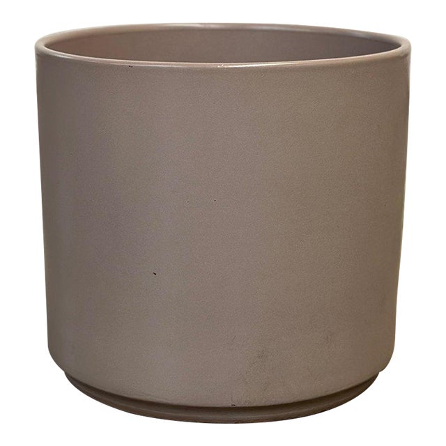 Vintage Brown Planter Attributed to Gainey For Sale