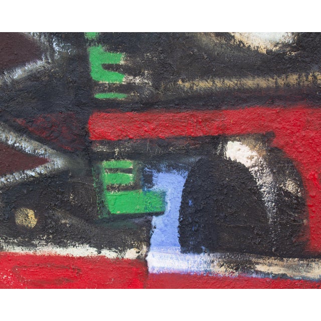 Contemporary Abstract Oil on Canvas Painting by James L. Bruch For Sale - Image 3 of 8