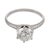 Art Deco 1920s Art Deco Gia 1.75 Carat Old European Cut Diamond Platinum Ring, Size 7.25 For Sale - Image 3 of 6