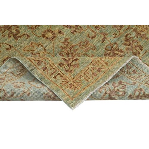Small Oushak Rug, 2000s For Sale - Image 6 of 7
