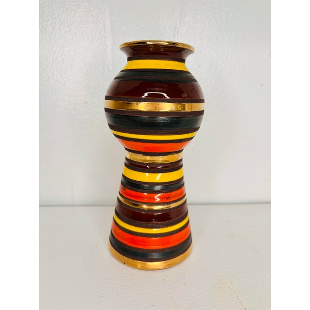 Mid 20th Century Mid-Century Modern "Thailandia" Vase by Aldo Londi for Bitossi For Sale - Image 5 of 12
