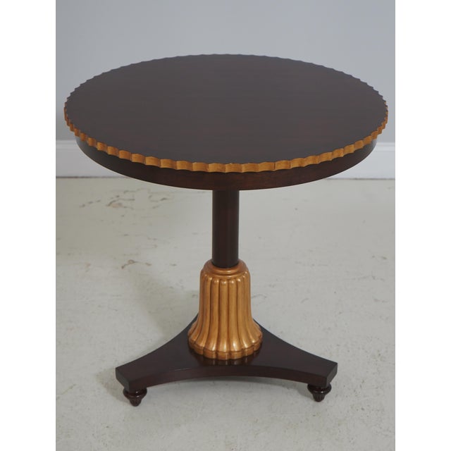 Age: Approx. 5 Years Old Details: Model AXH50016 High Quality Construction 2 Tone Finish w. Nicely Scalloped Edge Top...