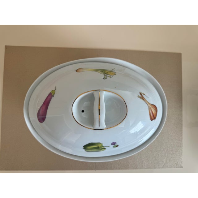 1980s Louis Lourioux Oval Covered Casserole Lol24 For Sale - Image 5 of 5
