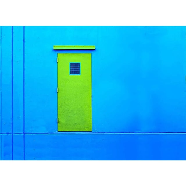John C. Magee, High Yellow Door, Photographic Paper, in Flawless conditions. Designed from 2000 This piece has an...