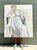 Vintage Portrait of Seated Woman Oil Painting For Sale - Image 9 of 13