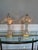 An exceptional pair of vintage French crystal table lamps in the style of Cofrac Art Verrier, showcasing the iconic...