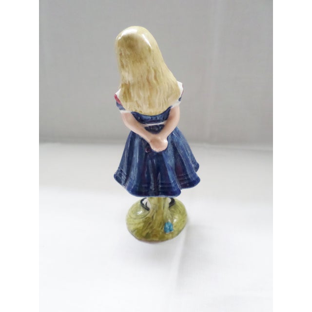 Children's Vintage England Beswick Royal Doulton 1974 "Alice Series" Figurine For Sale - Image 3 of 5