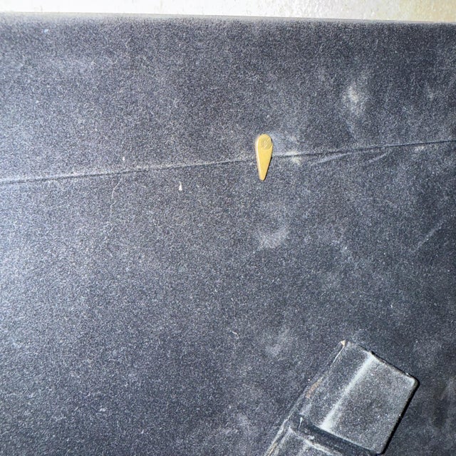 Art Deco Tiger Pattern Tessellated Egg Shell Stone Picture Frame For Sale - Image 11 of 12