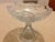 Vintage ABP Pressed/Cut Glass Pedestal Compote For Sale - Image 11 of 11