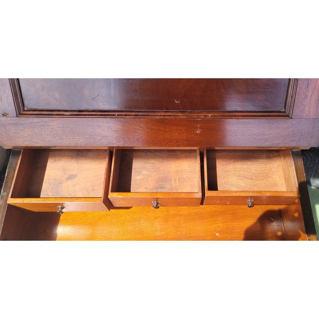 19th Century Victorian Barley Twist Davenport Desk For Sale - Image 14 of 17