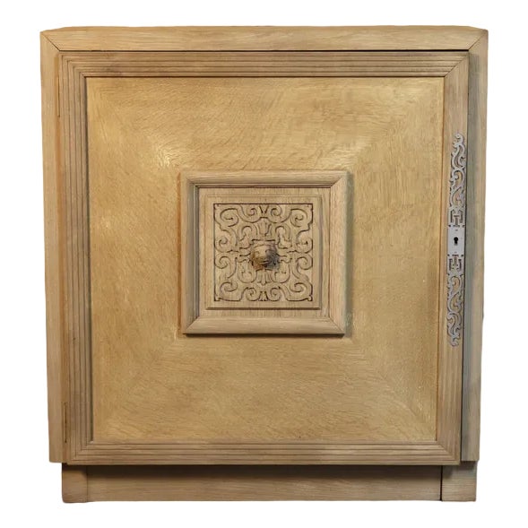 Oak Bar Cabinet, 1950s For Sale