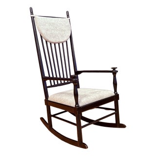 Isabella Rocking Chair by Karl-Axel Adolfsson for Gemla Möbler, Sweden, 1950s For Sale