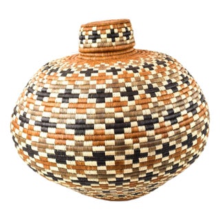 Contemporary Zulu Basket For Sale