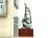 French Art Deco Marble & Onyx Mantel Clock, 1930s, Set of 3 For Sale - Image 10 of 18
