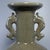 Antique Chinese Longquan Celadon Vase With Twin Fish-Dragon Handles For Sale - Image 4 of 9