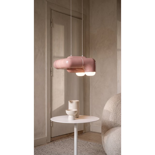 Pink U 048 Pendant Light by Rollo Studio For Sale - Image 8 of 11