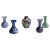 Murrine Vases attributed to Fratelli Toso, Murano, 1890s, Set of 5 For Sale - Image 10 of 10