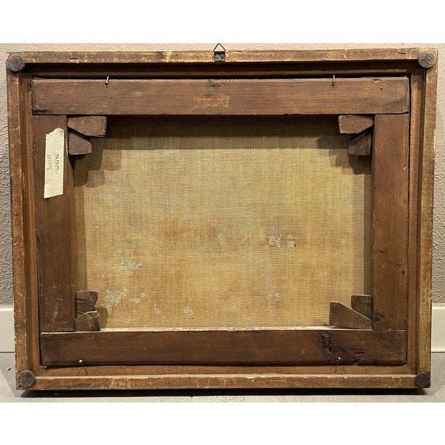 Giacomo Guardi, Venice Landscape, 1830, Oil on Canvas, Framed For Sale - Image 10 of 12