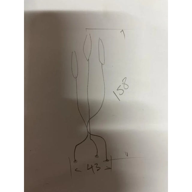 Floor Lamp from Maison Lunel, France, 1950s For Sale - Image 11 of 12