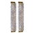 Gold Gold Wall Sconce with Blue Graniglia Murano Glass by Simoeng for Simoeng, Set of 2 For Sale - Image 8 of 8