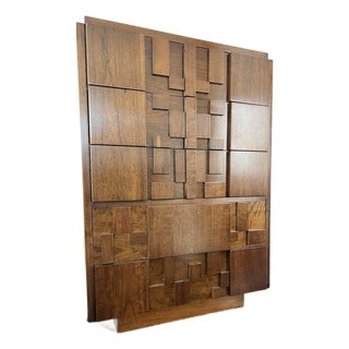 Mid 20th Century Lane Staccato Mid-Century Highboy Dresser For Sale