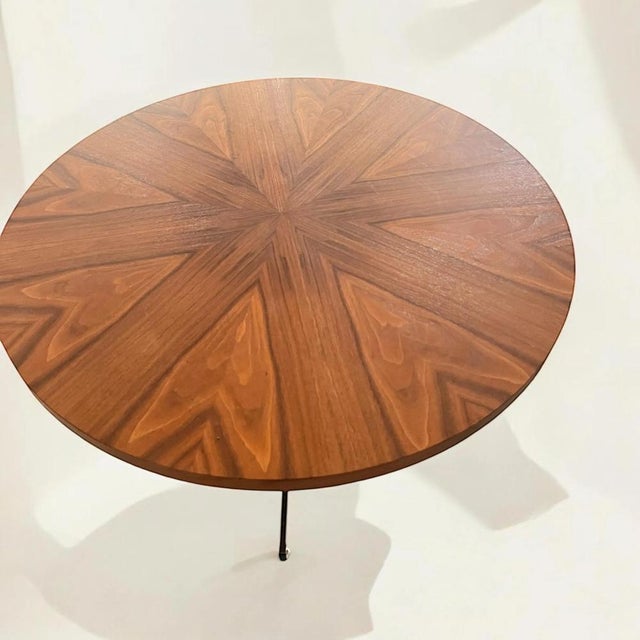 1970s Space Age Coffee Table in Veneered Wood, 1970s For Sale - Image 5 of 7