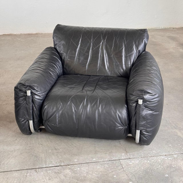 Set of Mid-Century Armchairs by Giuseppe Munari for Poltrona Munari, 1970s For Sale - Image 11 of 17