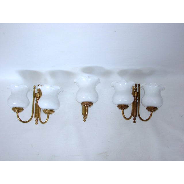 Mid-Century Wall Lamps, 1960s, Set of 3 For Sale - Image 6 of 8