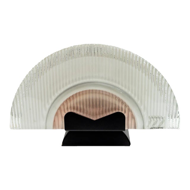 Vintage Italian Murano Glass Ceiling Lamps from Stilkronen, 1990s, Set of 2 For Sale