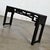 Vintage Asian Sofa Console Table Alter Style Distressed Black Finish For Sale - Image 14 of 16
