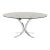 Vintage Tinted Glass & Chrome Coffee Table For Sale