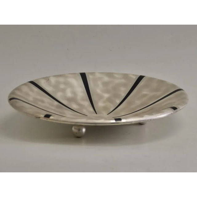 German Art Deco Silver-Plated Metal Shell from WMF, 1950s For Sale - Image 9 of 9