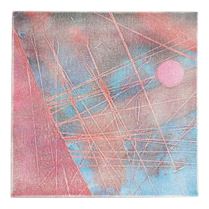 Abstract Oil on Canvas Painting by Anthony Louis Popcheff