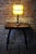 Art Deco Table Lamp in Chromed Steel, Beech and Parchment, Czech, 1940s For Sale - Image 9 of 13