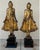 Pair of 18th Century Tall Burmese Mandalay Standing Buddhas – Polychrome Gilded For Sale In San Diego - Image 6 of 12