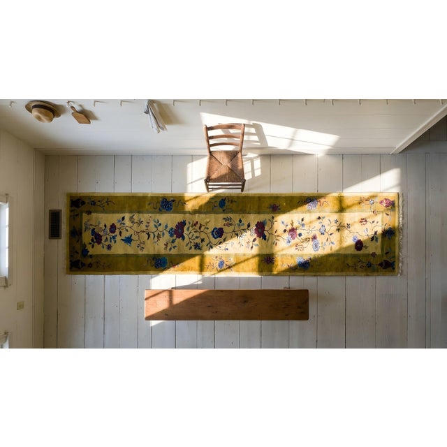 1920s Chinese Art Deco Runner Carpet ( 2' 6'' x 19' 3'' - 76 x 586 ) For Sale - Image 15 of 15